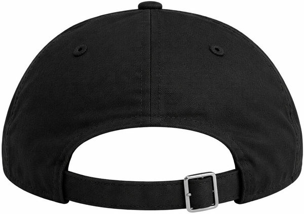 An image of a Custom Econscious Organic Cotton Twill Unstructured Baseball Hat in Black!