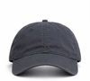 An image of a Custom Econscious Organic Cotton Twill Unstructured Baseball Hat in Charcoal!