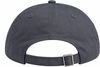 An image of a Custom Econscious Organic Cotton Twill Unstructured Baseball Hat in Charcoal!