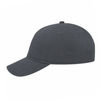 An image of a Custom Econscious Organic Cotton Twill Unstructured Baseball Hat in Charcoal!