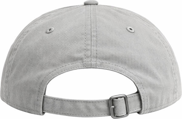 An image of a Custom Econscious Organic Cotton Twill Unstructured Baseball Hat in Dolphin!