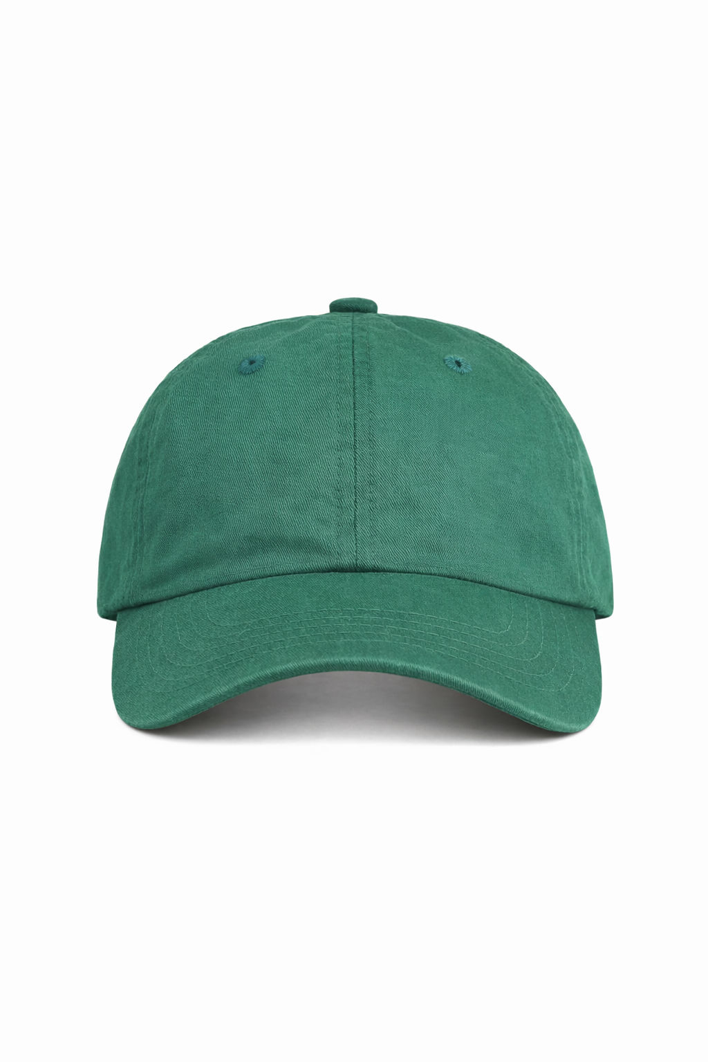 Econscious Organic Cotton Twill Unstructured Baseball Hat in Emerald Forest