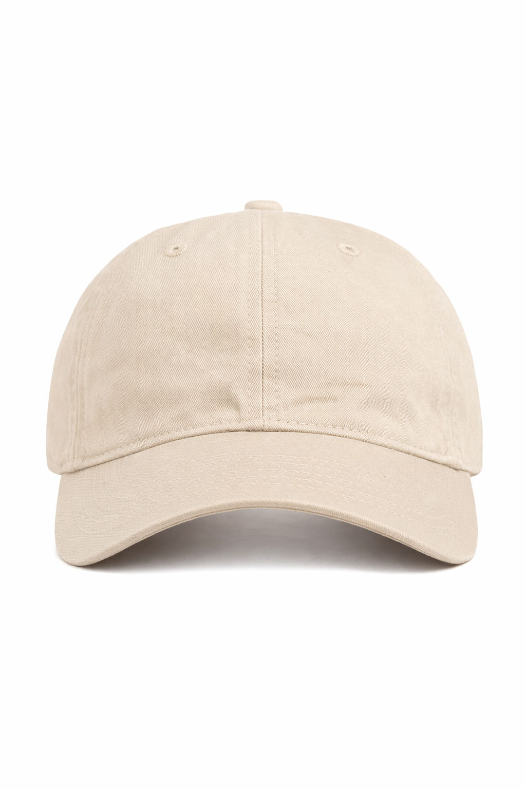 Econscious Organic Cotton Twill Unstructured Baseball Hat in Oyster