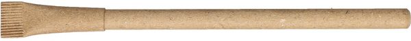 An image of a Custom Eco Recycled Gel Paper Pen in Natural!