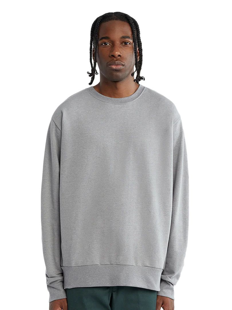Cest Beau Essential Crewneck in Gray Gris