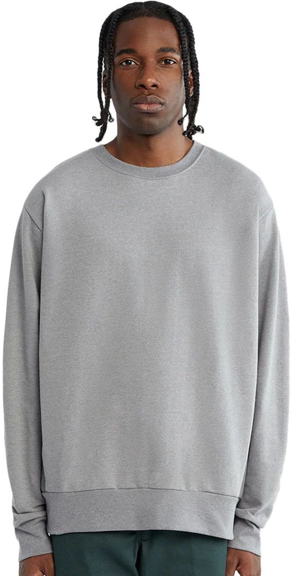 Am image of a Custom Cest Beau Essential Crewneck in Gray Gris!