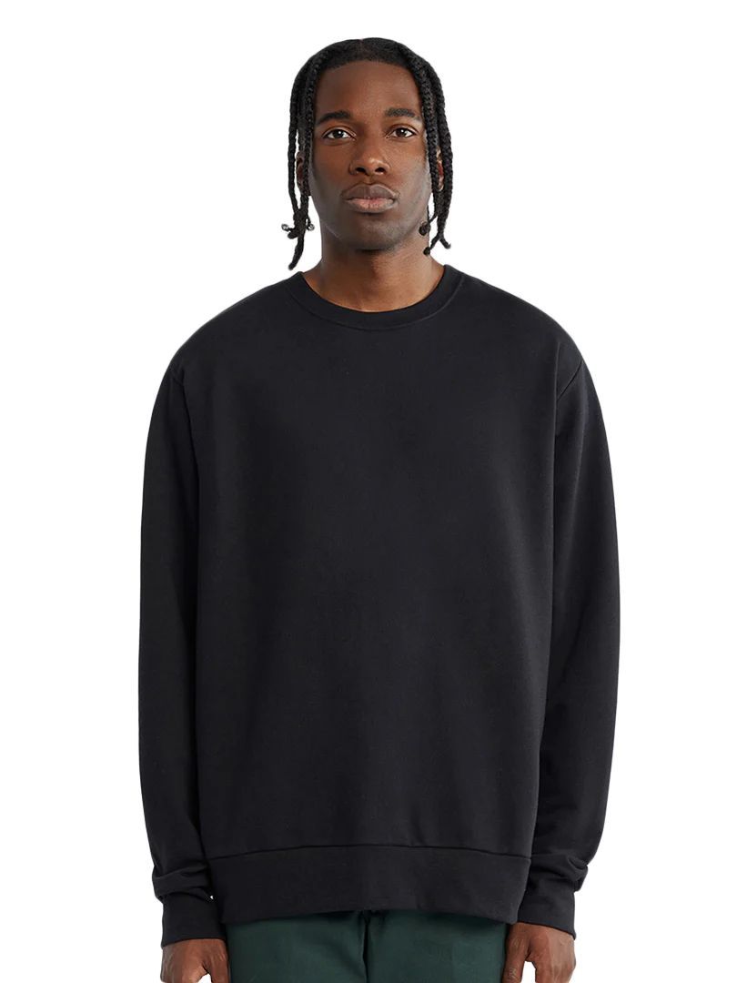 Cest Beau Essential Crewneck in Black Noir