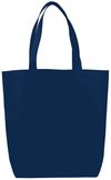An image of a Custom Eros NonWoven Shopper Tote in Navy!
