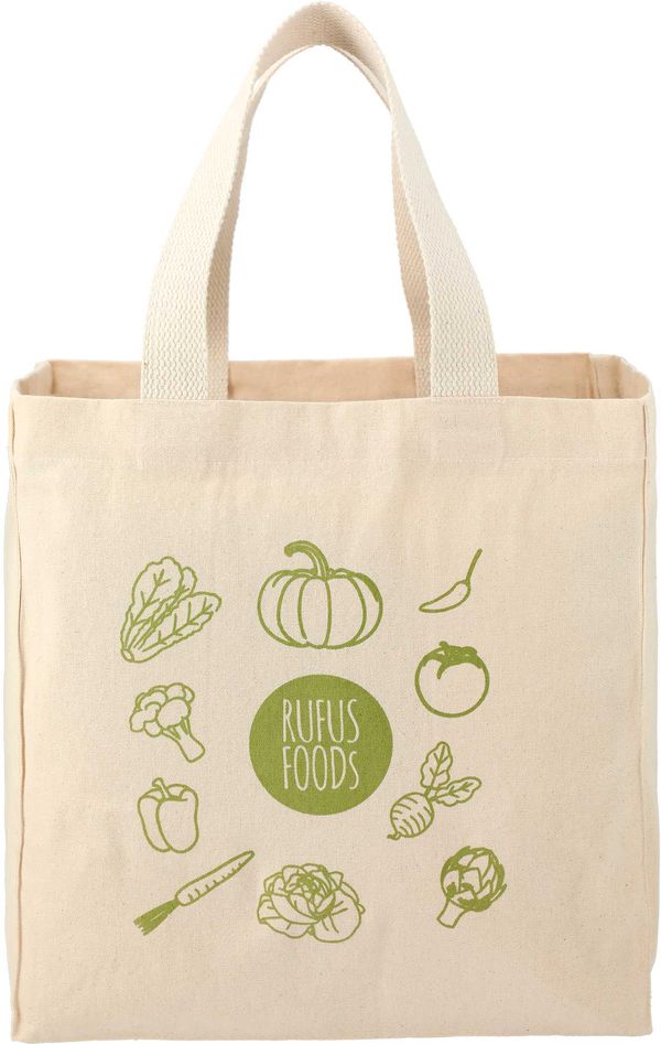An image of a Custom Essential 8oz Cotton Grocery Tote!