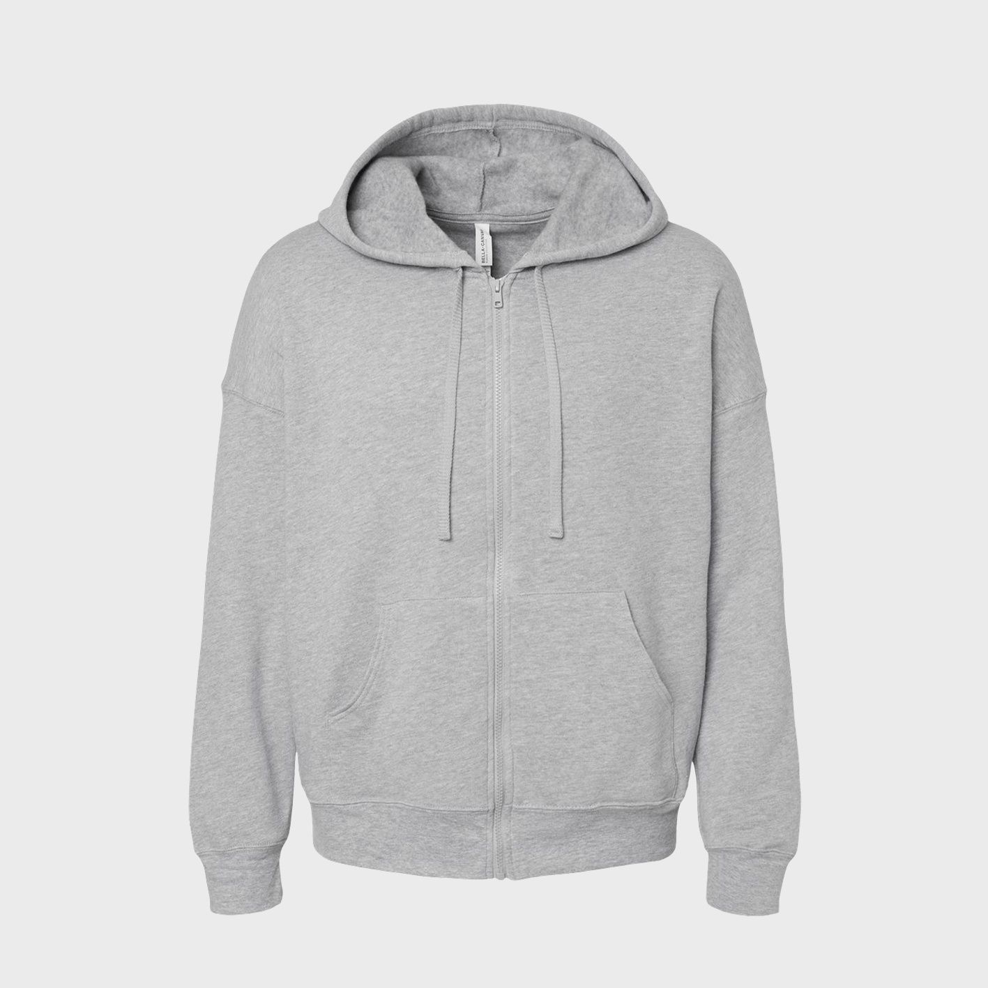 eco friendly custom zip sweaters ready to be customized and printed