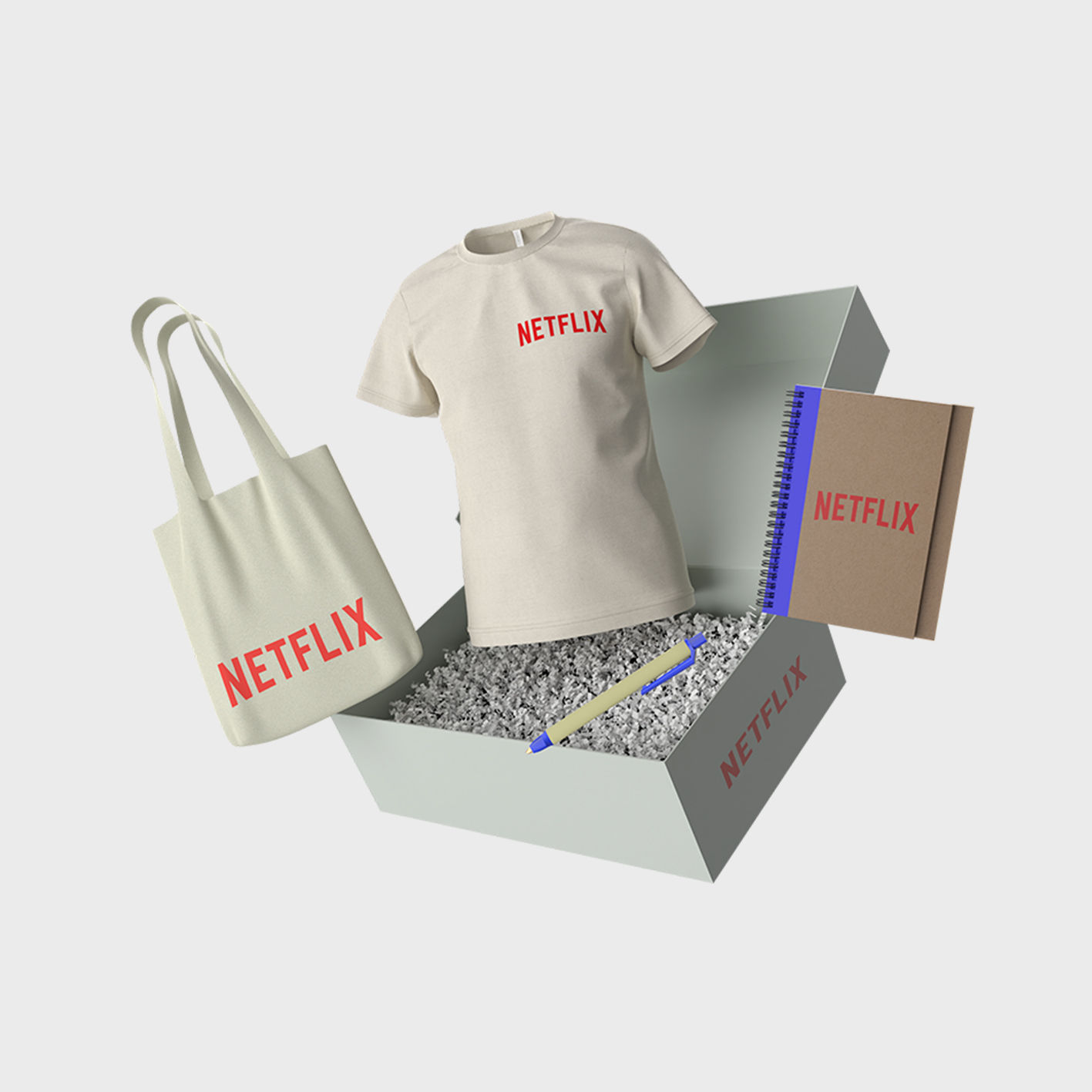 An eco-friendly themed gift box that you can customize with your brand.