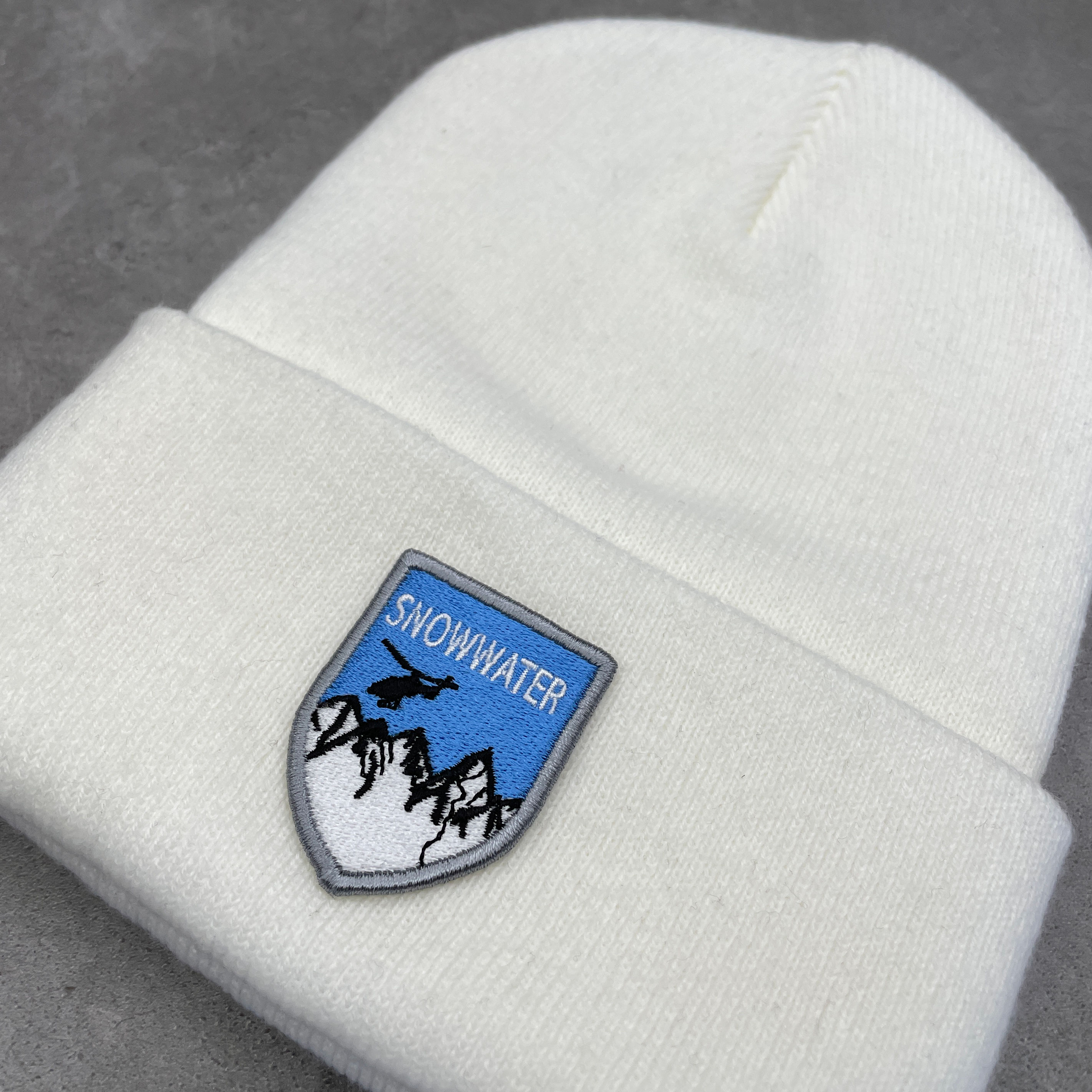 Embroidered toque design!