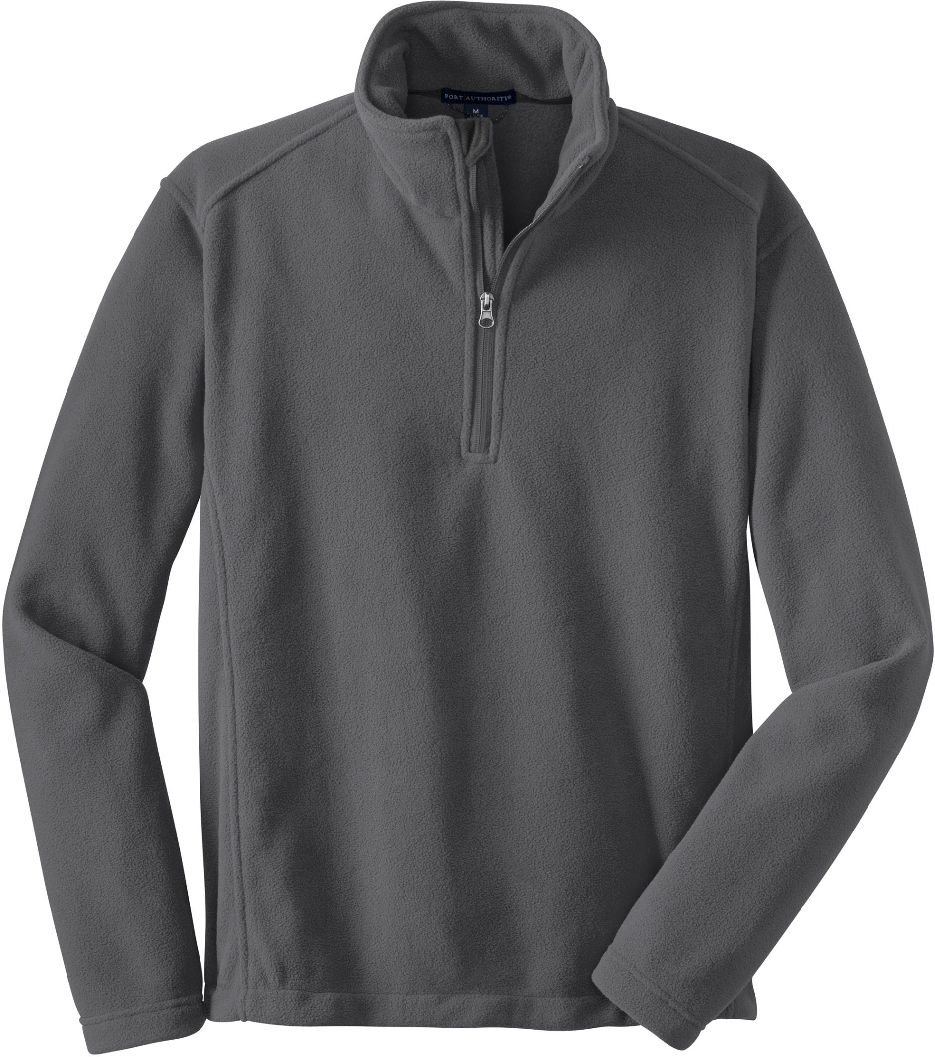 Port Authority Value Fleece Quarter Zip Pullover in Iron Grey