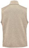Am image of a Custom Stormtech Men's Avalante Full Zip Fleece Vest in Oatmeal Heather!