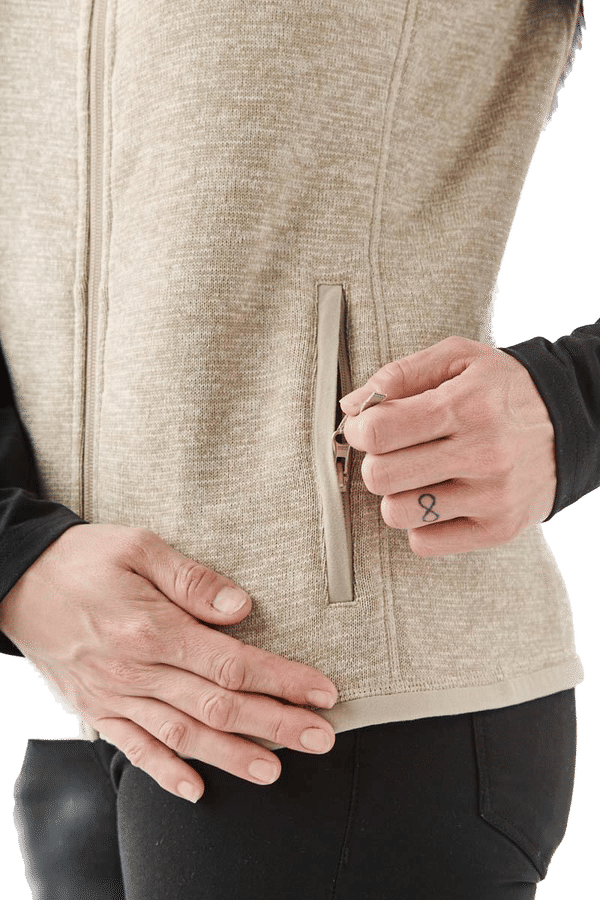An image of a Custom Stormtech Women's Avalante Full Zip Fleece Vest!