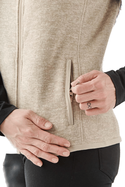 An image of a Custom Stormtech Women's Avalante Full Zip Fleece Vest!