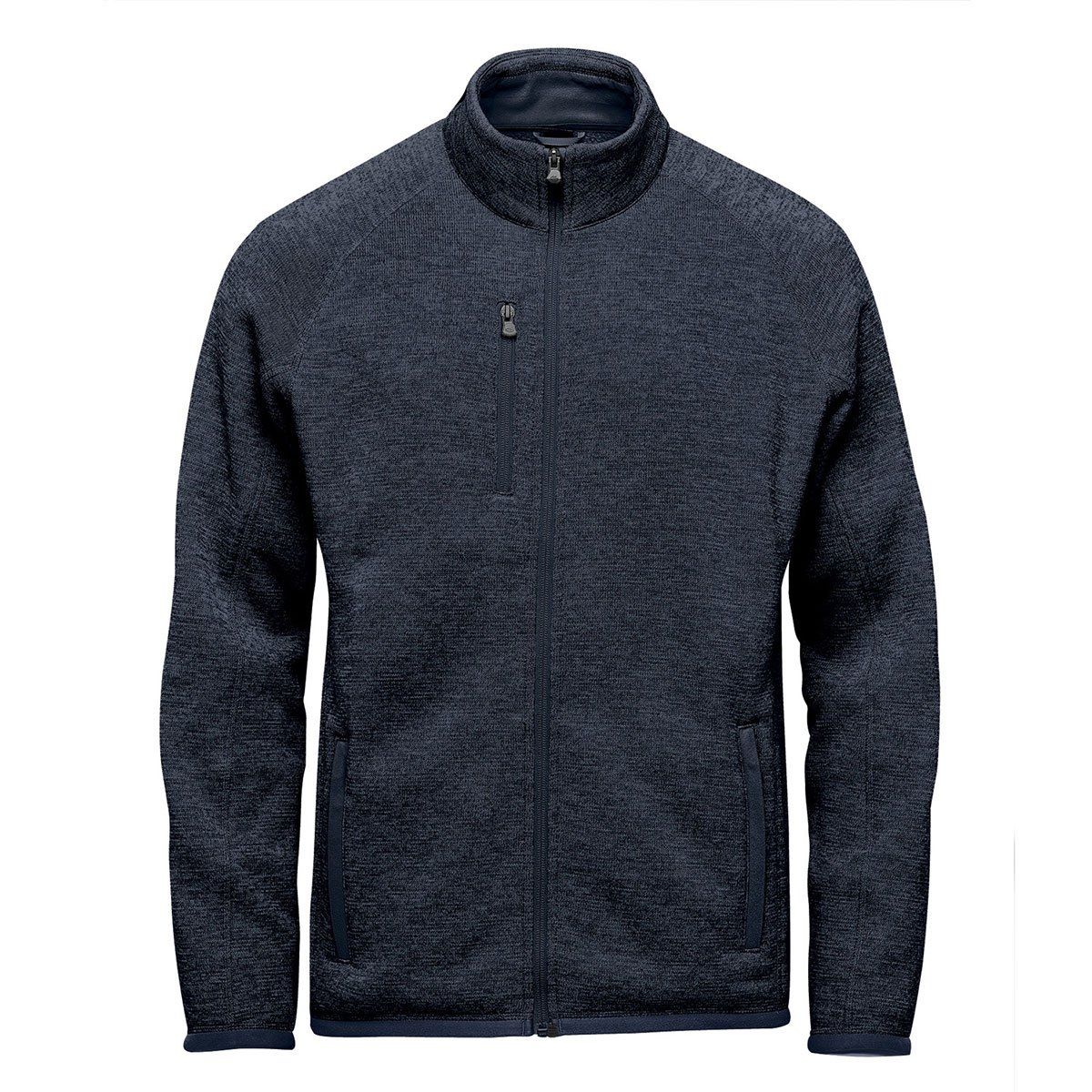 Stormtech Men's Avalante Full Zip Fleece Jacket in Navy Heather