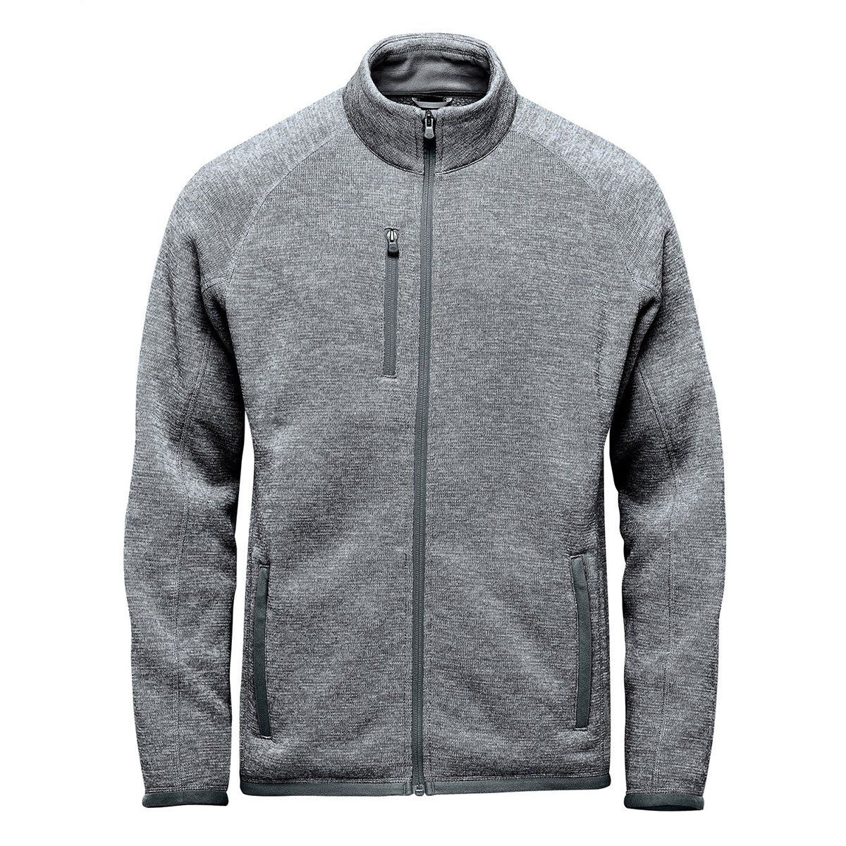 Stormtech Men's Avalante Full Zip Fleece Jacket in Granite Heather