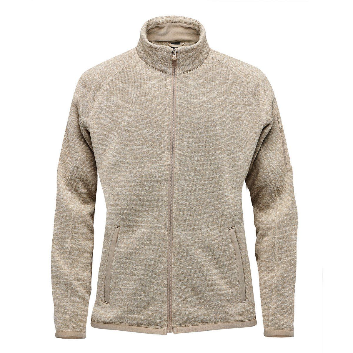 Stormtech Women's Avalante Full Zip Fleece Jacket in Oatmeal Heather