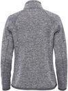 Am image of a Custom Stormtech Women's Avalante Full Zip Fleece Jacket in Granite Heather!