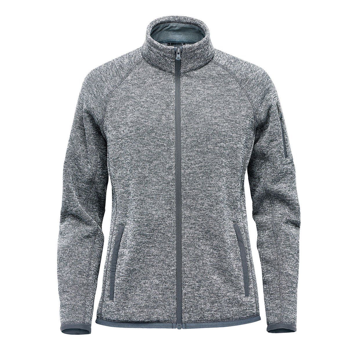 Stormtech Women's Avalante Full Zip Fleece Jacket in Granite Heather