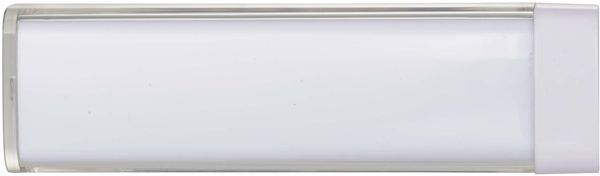 Am image of a Custom Flash 2200 mAh Power Bank in White!