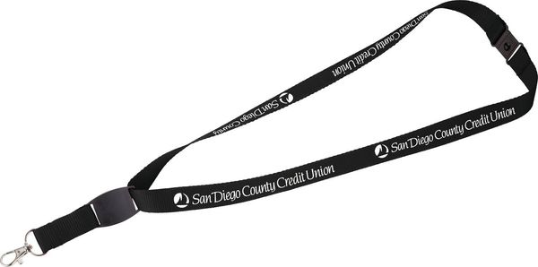 An image of a Custom Flat Panel Lanyard!