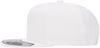 An image of a Custom Flexfit 110 Flat Bill Snapback Cap in White!