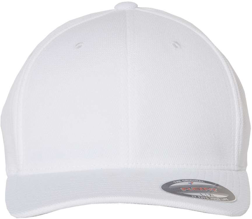 Flexfit Adult Cool & Dry Sport Cap in White