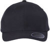 Am image of a Custom Flexfit Adult NU Hat in BLACK!