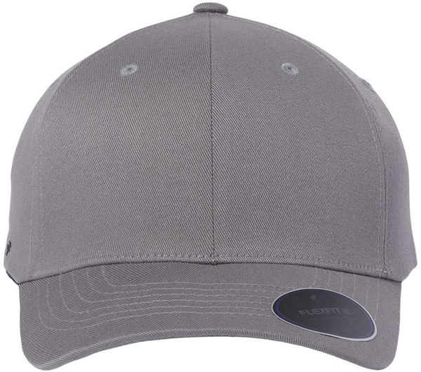 Am image of a Custom Flexfit Adult NU Hat in GREY!