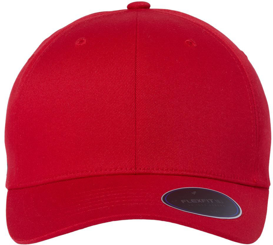 Flexfit Adult NU Hat in RED