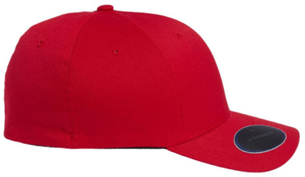 An image of a Custom Flexfit Adult NU Hat in RED!