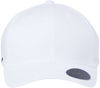 Am image of a Custom Flexfit Adult NU Hat in WHITE!