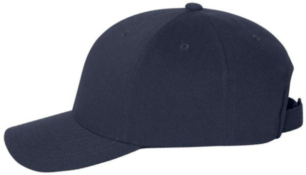 An image of a Custom Flexfit Adult Pro Formance® Solid Cap in Navy!