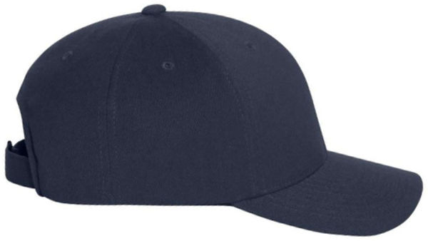 An image of a Custom Flexfit Adult Pro Formance® Solid Cap in Navy!