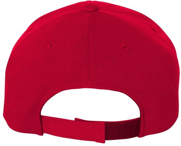 An image of a Custom Flexfit Adult Pro Formance® Solid Cap in Red!