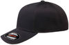 An image of a Custom Flexfit Adult Ultrafibre and Airmesh Cap in Black!