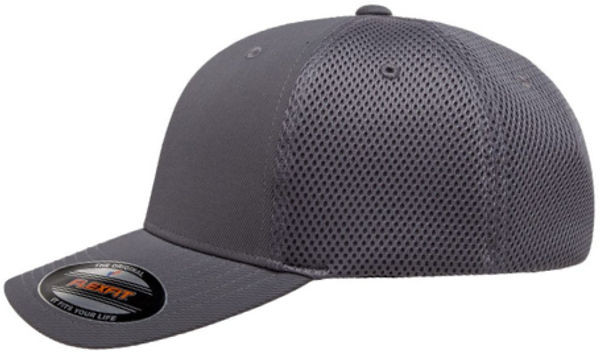 An image of a Custom Flexfit Adult Ultrafibre and Airmesh Cap in Dark Grey!