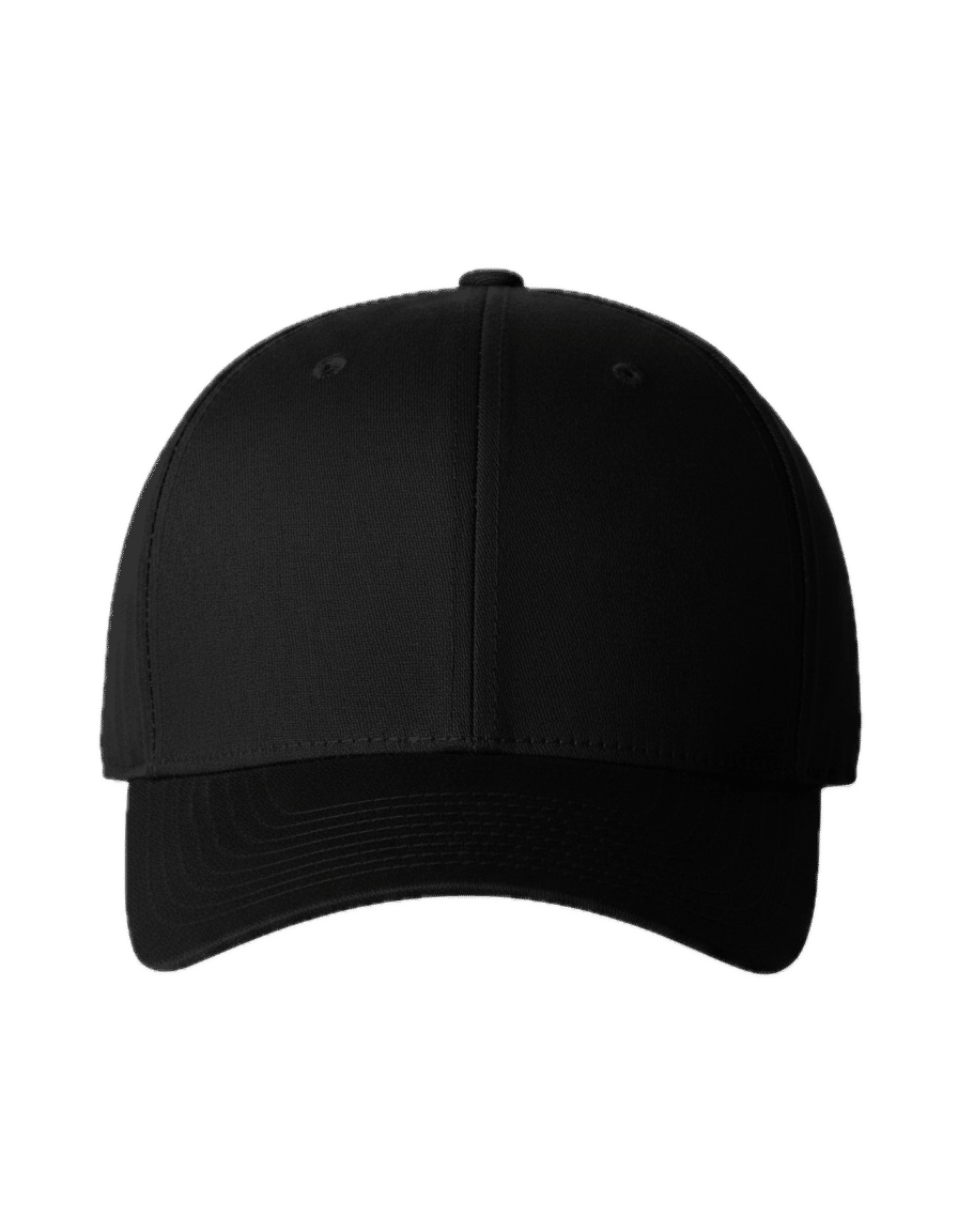 Flexfit Adult Value Cotton Twill Cap in Black