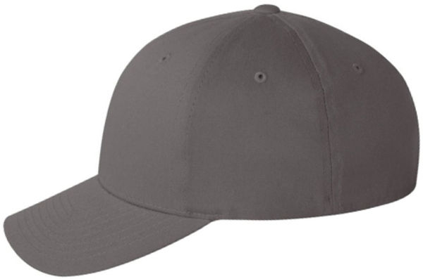 An image of a Custom Flexfit Adult Value Cotton Twill Cap in Grey!