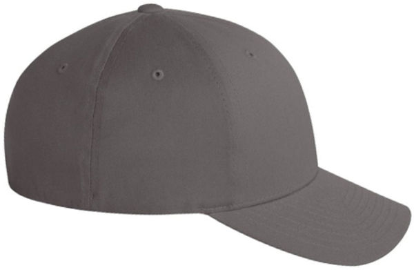 An image of a Custom Flexfit Adult Value Cotton Twill Cap in Grey!