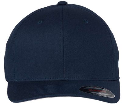 Am image of a Custom Flexfit Adult Value Cotton Twill Cap in Navy!