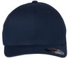 Am image of a Custom Flexfit Adult Value Cotton Twill Cap in Navy!