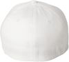 Am image of a Custom Flexfit Adult Value Cotton Twill Cap in White!