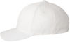 An image of a Custom Flexfit Adult Value Cotton Twill Cap in White!