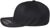 An image of a Custom Flexfit Youth Cotton Blend Cap in Black!