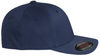 An image of a Custom Flexfit Youth Cotton Blend Cap in Navy!