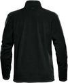 Am image of a Custom Stormtech Men's Shasta Tech Fleece Quarter Zip in Black!
