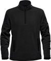 Am image of a Custom Stormtech Men's Shasta Tech Fleece Quarter Zip in Black!